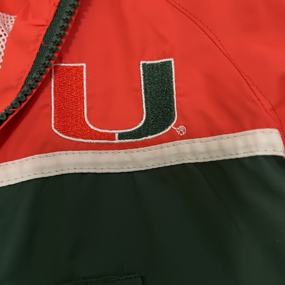 Vintage Majestic University of Miami Hurricanes Tracksuit size 6-12 months - Picture 4 of 6